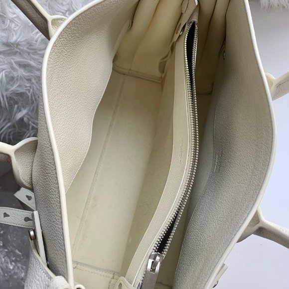 YVES SAINT LAURENT Grained Calfskin Small Sac - Picture 5 of 11